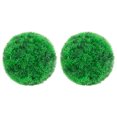 thumbnail image 2 of vidaXL Fake Plant 2 Pcs Artificial Plant Boxwood Topiary Ball Floral Decor, 2 of 6