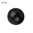 thumbnail image 3 of Unique Bargains 12Pack Threaded Ball Knobs, 15/64-0.98' Female Thread Black Thermoset Control Knob for Handle Replacement, 3 of 5