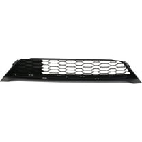 Bumper Grille Compatible With 2016-2017 Honda Accord Front Textured Black