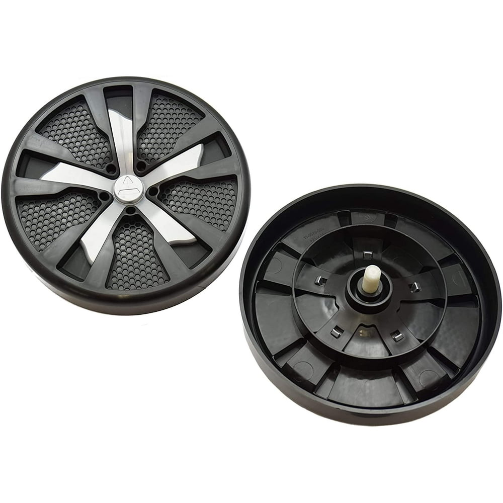 2Pk Vacuum Wheel Assembly for Bissell Fits 1548 ProHeat 2X Model
