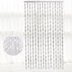 thumbnail image 3 of Cortinas de papel de aluminio, decoraciones para despedida de soltera - Juego de 2 Adepaton CPB-SSW254-7, 3 of 5