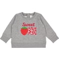 thumbnail image 2 of Inktastic Sweet One Strawberry Birthday Baby Sweatshirt, 2 of 4