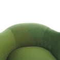 thumbnail image 5 of Cassilda Mid-Century Modern Velvet Upholstered Swivel Chair in Green, 5 of 6