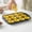 #1850-Yellow, variant on Cevemin 12-Cavity Press Silicone Cake Mold - Non-Stick Baking Pan for Cakes, Muffins, Easy Release, Heat Resistant Up to 450°F for Oven, Microwave, Freezer Use