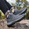 thumbnail image 5 of YOURDIARY Mens & Womens Waterproof Hiking Boots Non-Slip Outdoor Trailing Shoes Lightweight Ankle Support Boot for Camping Hiking Walking, 5 of 8