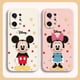 thumbnail image 5 of Case For OPPO FIND X6 X3 REALME X7 X50 RENO 2 4Z 4 6 Lite 5Z 5F 4G 5G PRO Liquid Silicone Case Mickey Minnie Mouse Cartoon, 5 of 5