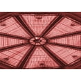 thumbnail image 1 of Ahgly Company Machine Washable Indoor Rectangle Transitional Cranberry Red Area Rugs, 2' x 4', 1 of 7