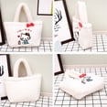 thumbnail image 3 of Bolso de mano Kawaii Sanrio Plush Hello Kitty Things Kuromi Cinnamoroll, bolsa de felpa con peluches en el interior, muñeca Kawaii, regalo de cumpleaños para niña, 3 of 4