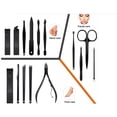 thumbnail image 2 of Set de manicura y pedicura 23 piezas de acero inoxidable, 2 of 3