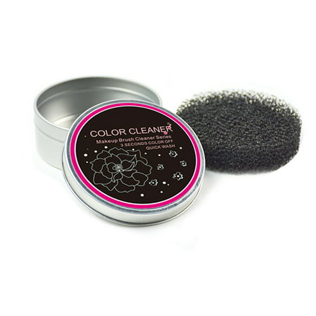 Makeup Brushes Color Removal Cleaner Sponge Easily Remove Eye Shadow or Blush Color from Makeup Brushes and Switch to Next