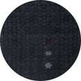 thumbnail image 1 of Ahgly Company Indoor Round Abstract Mid Gray Abstract Area Rugs, 5' Round, 1 of 6
