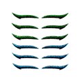 thumbnail image 1 of Delineador de ojos reutilizable plantilla sombra de ojos Smokey 6 pares azul Yuyangstore Delineador de ojos pegatinas, 1 of 8