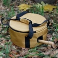 thumbnail image 3 of Four Hollandais de Camping 14 x 7 Pouces avec Poignée Sac de Transport Barbecue, 3 of 8