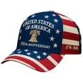 thumbnail image 7 of 250th Anniversary Hat USA Hat Adjustable 250 Year American Anniversary Hat, 7 of 7