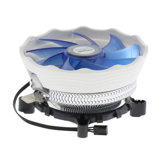 Enfriador de CPU de aluminio de 12 cm Soledad con ventilador LED para 775