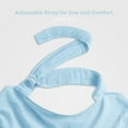 thumbnail image 4 of Comfy Cubs Breathable Nursing Cover - 100% Muslin Cotton, with Rigid Hoop, Sky Blue, 4 of 7