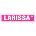 thumbnail image 1 of SignMission SS-LARISSA Panneau de Rue pour Chambre d'Enfants 4 x 18 Po - Larissa, 1 of 1