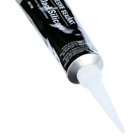 Permatex 75150 Black Silicone Adhesive Sealant, 3 oz