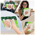 thumbnail image 5 of FJLBDE Case for iPad Pro 13 Inch (M5) 2025 / (M4) 2024 with 360 Kickstand, Shoulder Strap Carrying Protective Cover, Multicolor Green, 5 of 6