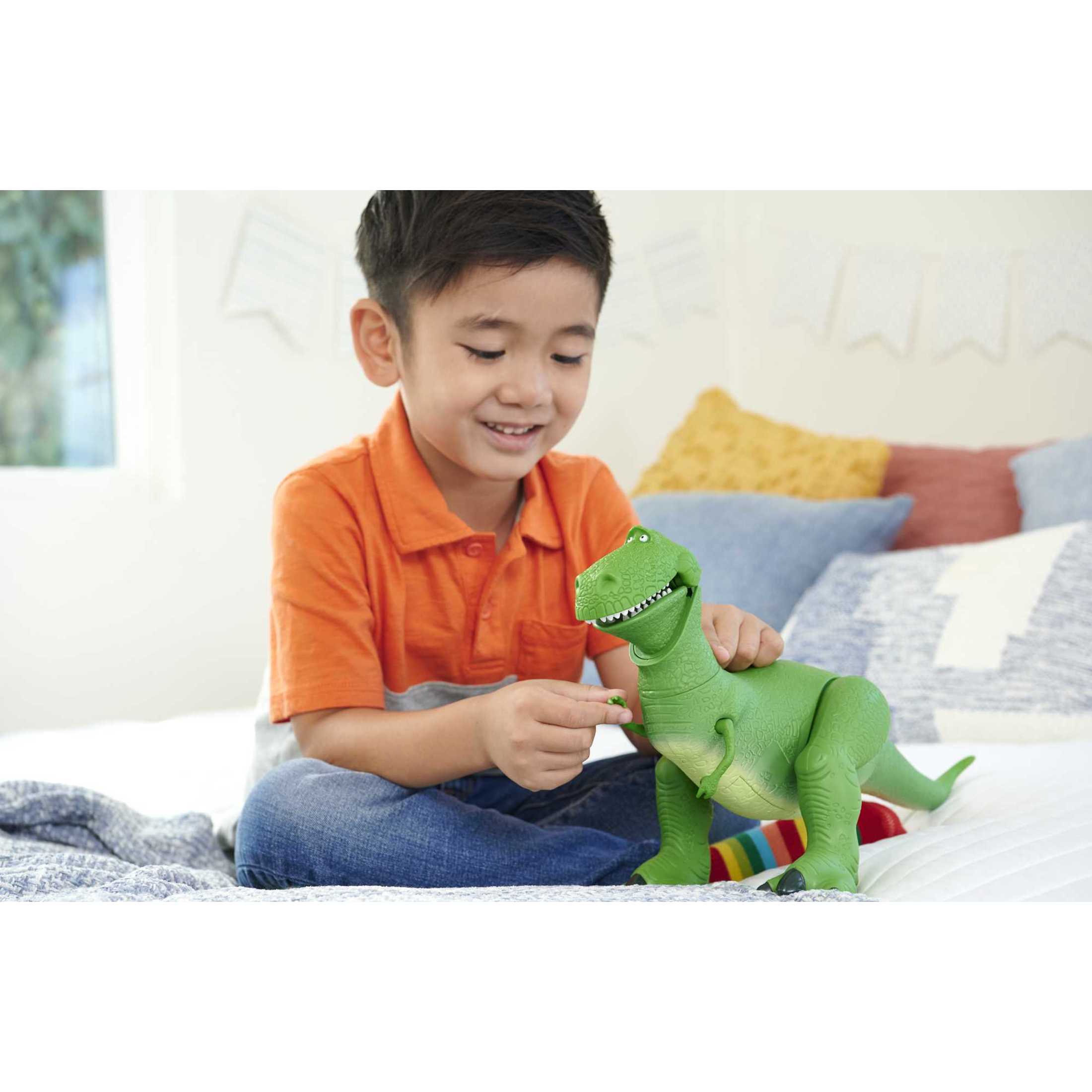 Disney Pixar Toy Story Roarin' Laughs Rex Dinosaur Figure photo 2