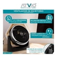 thumbnail image 3 of Ventilador de Escritorio Atvio Home De Escritorio 10 Pulgadas Aspas y Parilla de Plástico, 3 of 4
