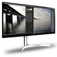 thumbnail image 2 of LG 34WN650-W 34'' 21:9 IPS HDR WFHD 3-Side Virtually Borderless Monitor + HDMI Cable and Cleaning Kit - Dual Monitor Bundle, 2 of 3