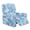 Blue Tie Dye, variant on FUIALDOLG Purple Cornflower Seat Recliner Cover for Reclining Chair Slipcovers Soft Fashion Furniture Protector Washable Stretch Single Seat Sofa Lounger Couch Covers,1 Seater