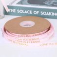 thumbnail image 4 of YAOMOBB Present Packing Ribbon Bronzing Gift Wrapping Ribbon Eternal Love themed Bowknot Making Material, 4 of 7