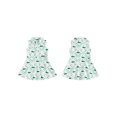 thumbnail image 2 of BemeyourBBs Kids Toddler Baby Girl Summer Golf Dress Outfit Athletic Workout Dress Clothes Sleeveless Tank Dress Lapel Collar Half Zipper A Line Dress Party Princess Dresses, 2 of 9