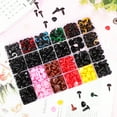 ITSELFER 1028 Pcs Crochet Eyes Crochet Safety Eyes Button Eyes Crochet