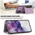 thumbnail image 3 of Galaxy S20 Ultra Back Wallet Case, Allytech Case for Samsung Galaxy S20 Ultra 5G 6.9", Book Flip PU Leather Purse Case with Credit Card Slots Stand Protective Case for Samsung S20 Ultra 2020, Purple, 3 of 6