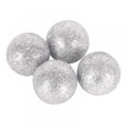 thumbnail image 2 of AMERTEER Boules boules de Noël en Plastique Imprimé Solide Rouge Chic 12 Comte (1,2”), 2 of 11