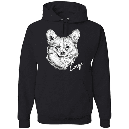 Cute Corgi Dog Lover Pet Owner Animal Lover Graphic Hoodie Sweatshirt