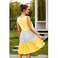 thumbnail image 2 of Nouvelle Robe Sans Manches à Rayures pour Femmes, Robe Décontractée Mini à Pois, 2 of 2