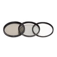 thumbnail image 6 of ProOptic 67mm Digital Essentials Filter Kit, with Ultra Violet (UV), Circular Polarizer and Neutral Density 2 (ND2) Filters, with Pouch, 6 of 10