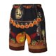thumbnail image 4 of Balery Halloween Decoration Traje de Baño Estilo Hawaiano para Hombre, Shorts de Secado Rápido con Bolsillos-Small, 4 of 6