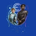 thumbnail image 2 of Men's Marvel Eternals Sprite and Kingo Duo Graphic Tee Royal Blue Small, 2 of 4