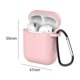 thumbnail image 4 of Funda Protectora De Silicona Anti Pérdida Para Audífonos Para Apple Airpods 1 2 (Rosa), 4 of 6