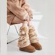 thumbnail image 5 of Guardurnaity Calcetines de invierno de poliéster, un básico de moda, afelpados y con estampado de renos, ideales para mantener las piernas Sombreros tipo+1, 5 of 6