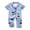 A-Blue, variant on NIEWTR Toddler Baby Girl Short Sleeve Cartoon Tops Pants Pajamas Sleepwear Kids Satin Outfits Cute Everyday Sleepwear