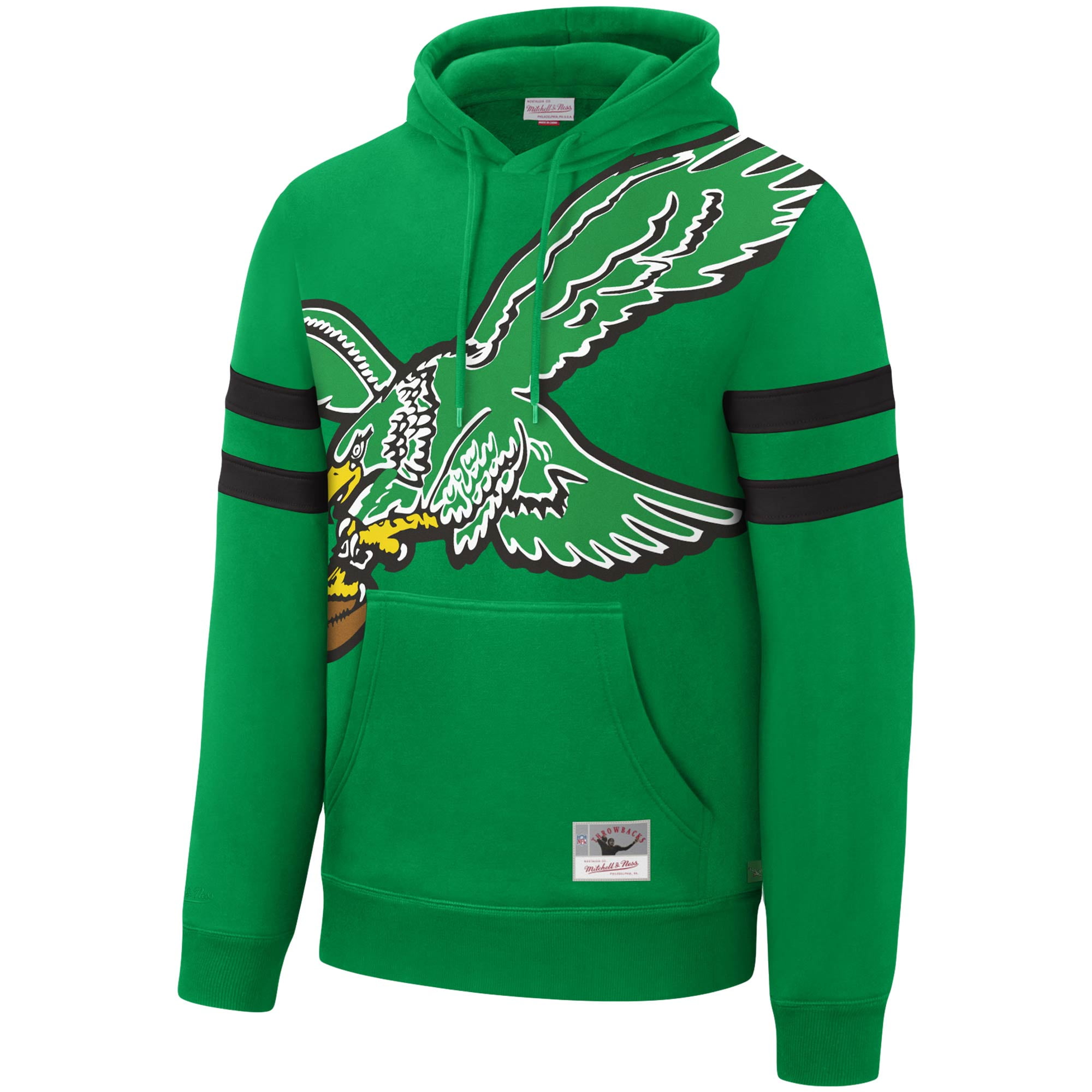 eagles mitchell and ness hoodie