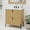 Natural, variant on 30" Fluted Design Modern Freestanding Vanity Cabinet, Modern Bathroom Cabinet with Soft Close Drawers, Freestanding Vanity with Ceramic Sink for Bathroom, Dark Brown