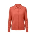 thumbnail image 5 of Livrdious Womens Lightweight Cardigan Sweater Long Sleeve Button Down Knit Cardigan with Lapel Collar, 5 of 6