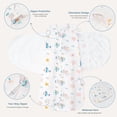 thumbnail image 2 of Manta Usable para Bebé ZIGJOY Sleep Sack 1.0 Tog Algodón, 2 of 5