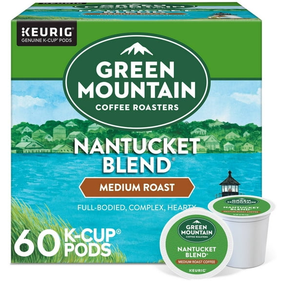 Green Mountain Coffee Nantucket Blend Coffee Pods - Medium Roast - 60ct/19.8oz