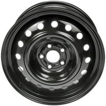 Dorman 939-120 Steel 16" Wheel Rim 16 x 6.5-inch 5-Lug Black, for Specific Volkswagen Models