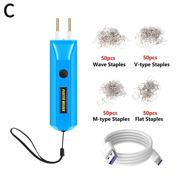 Soudeur Plastiques Sans Fil Agrafeuses à Chaud Machine de Soudage Réparation Agrafes GXR