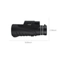 thumbnail image 3 of Dvkptbk Télescope Monoculaire 40x60, Télescope pour Objectif BAK4 pour Observation des Oiseaux Chasse Randonnée Camping Voyage Cellulaire Télescope Autre en Liquidation, 3 of 9