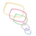thumbnail image 3 of LEEYNEER Embroidery Hoop Hoops Square Cross Frame Rings Circle Set Sewing Holder Needlepoint Ring Metal Craft Wooden Plastic Bulk, 3 of 9