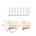 thumbnail image 2 of Riwcyla Front And Rear Axle Housing, Brass Axle Cover Replacement for 1/18 TRX4M Land Rover Defender Rampage Remote Control Car Upgrade Parts, 2 of 6